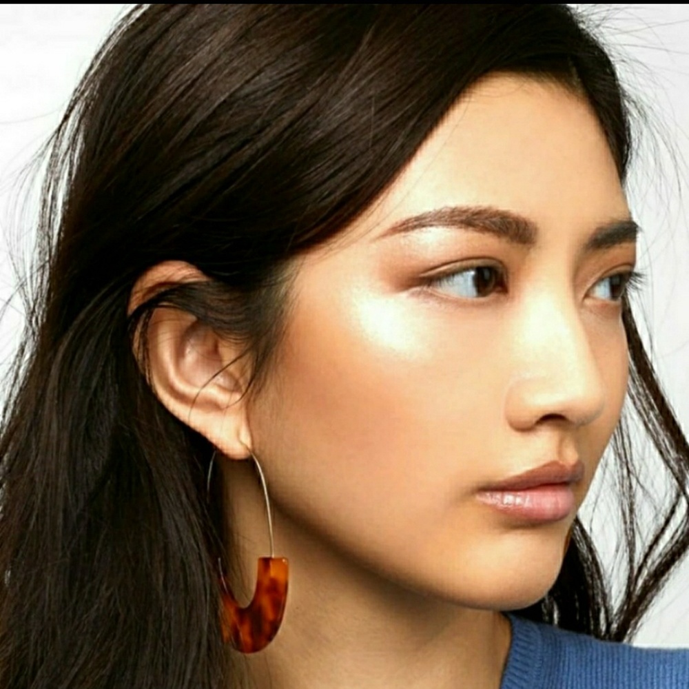 Beautiful Stunning Tortoise Earrings